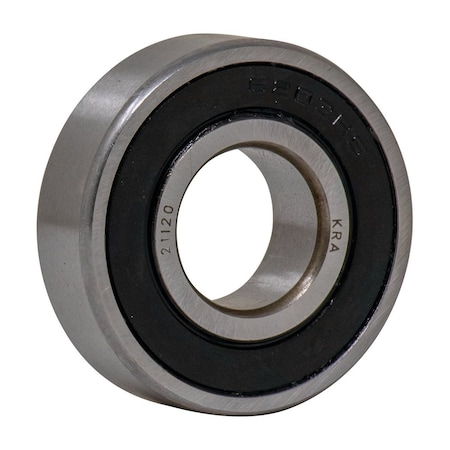 A & I Products Bearing, Ball; 6200 Series, Flat Edge 3" x5" x1" A-6203-2RS-I